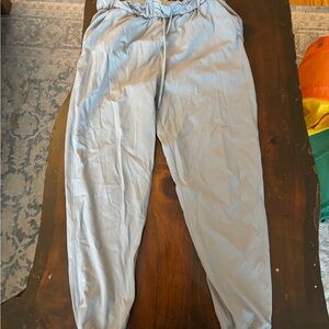 Lululemon Light Blue/Gray Athletic Jogger Sweatpants size 10